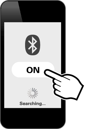 Ope iPhone Bluetooth ON AHC160W